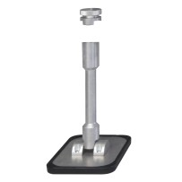Single Padded Foot For Lifting And Pulling Bars