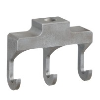 Crochet 3 Dents Pour Barres Premium