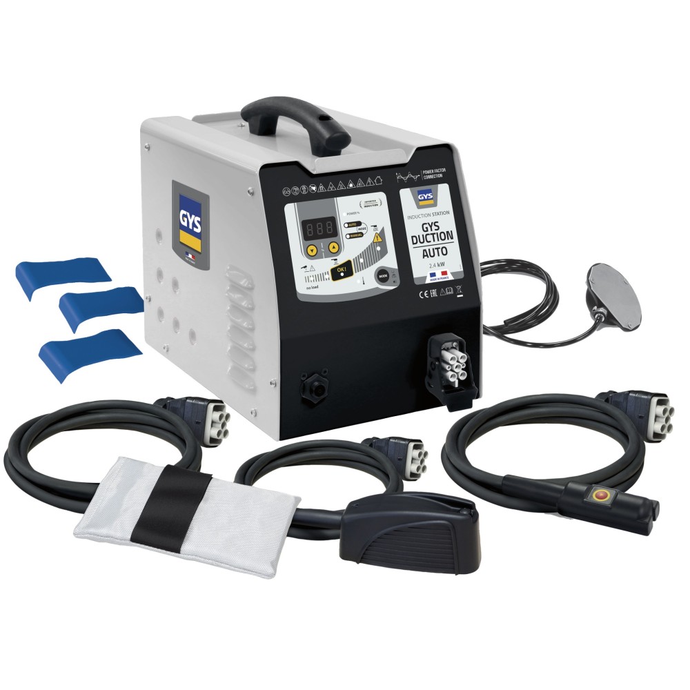 Gysduction Auto Body Shop (Generator+3 Inductors+Chocks+Foot Pedal)