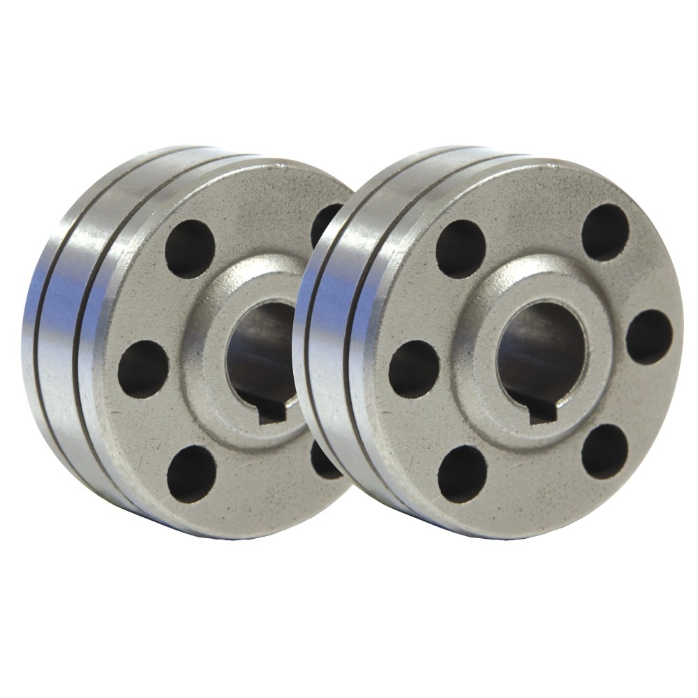 Lot De 2 Galets Type C - Fil Plein Acier Ø 0.8/1.0