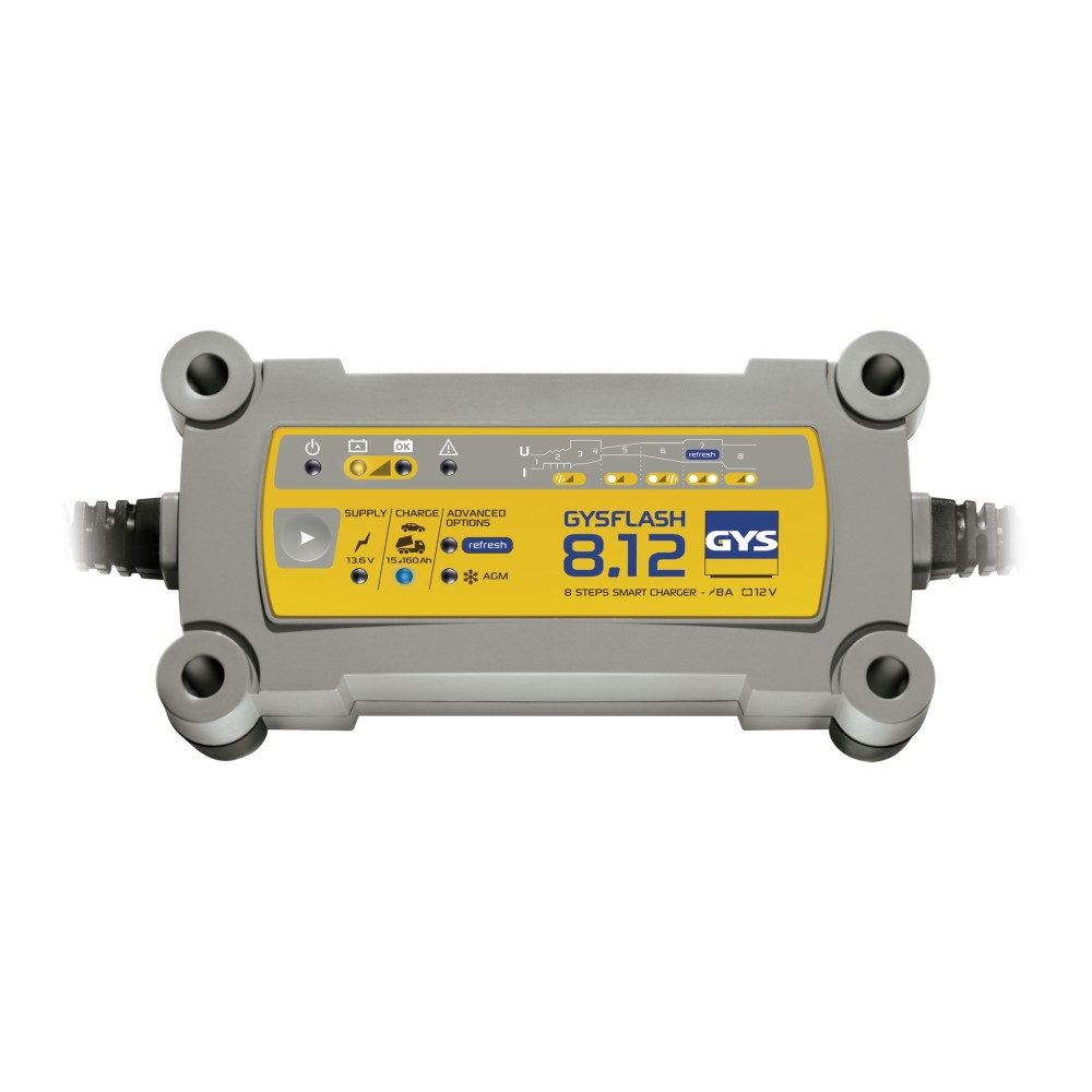Chargeur De Batterie Gysflash 8.12