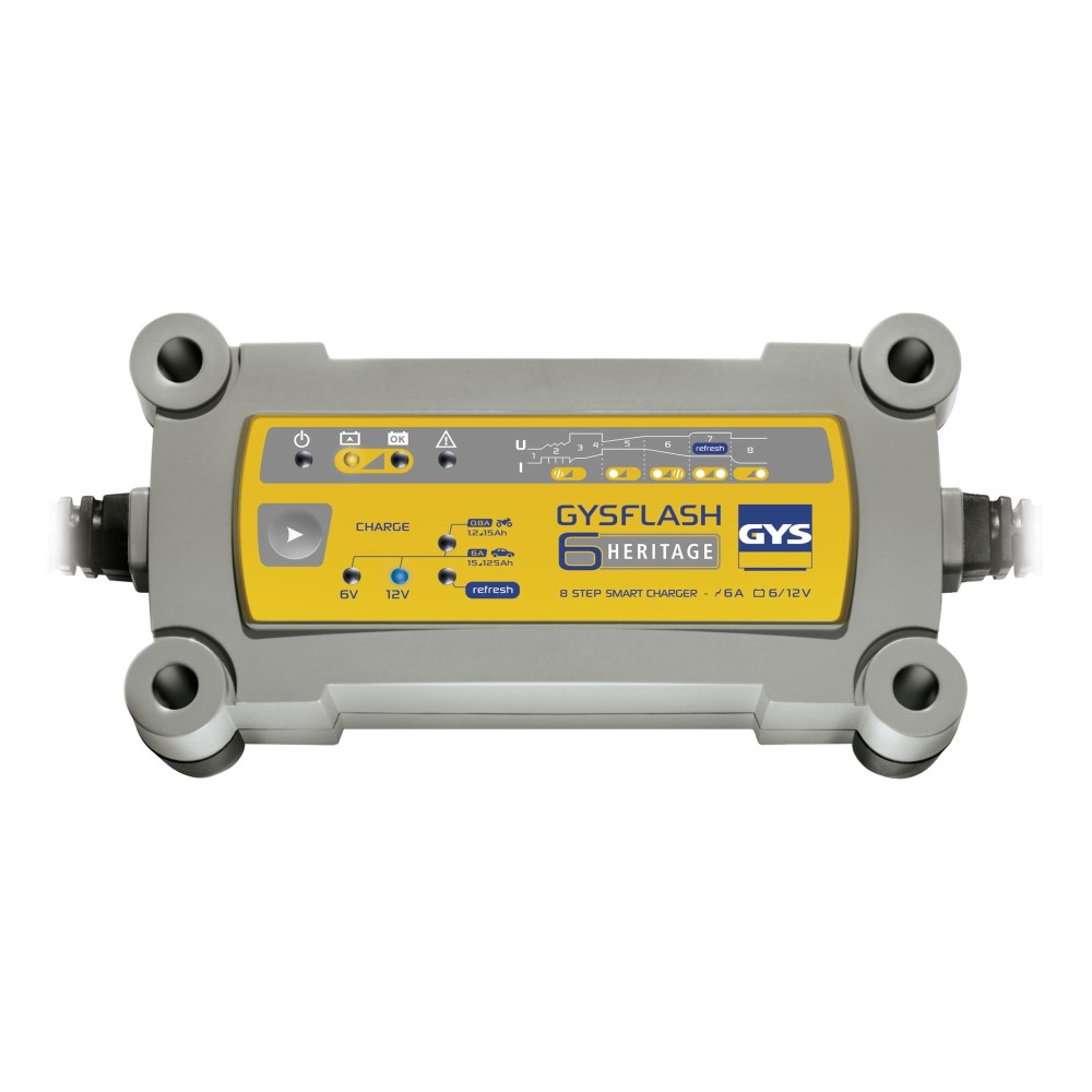 Chargeur De Batterie Gysflash Heritage 6A