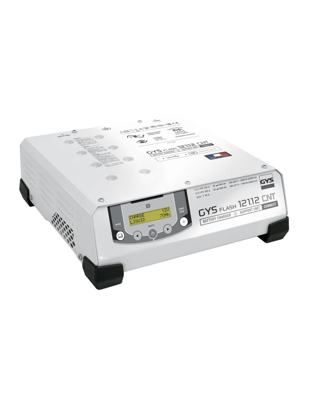 !!! PROMO !!!  GYSFLASH 121.12 CNT-FV (Cables 5m)