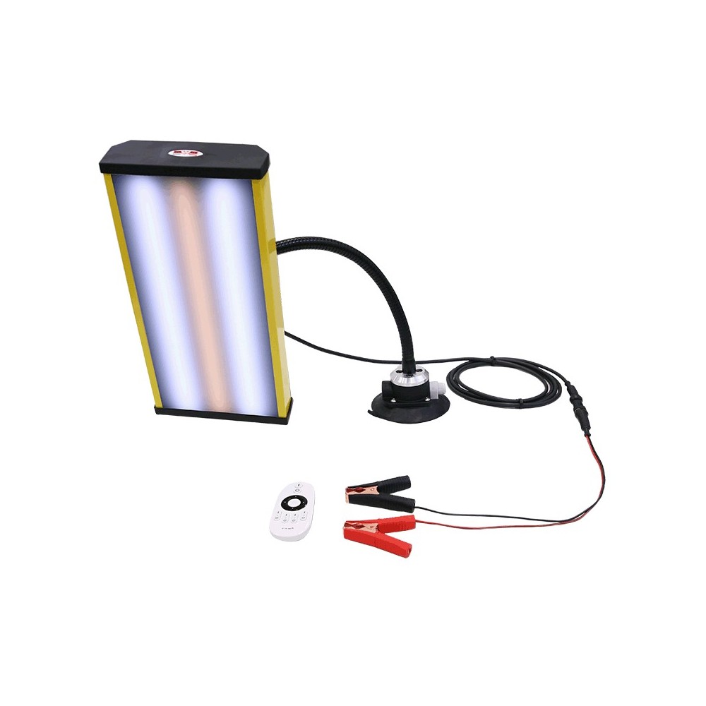 complete led lampe - 3 bandes cw-ww-35 cm avec ventouse