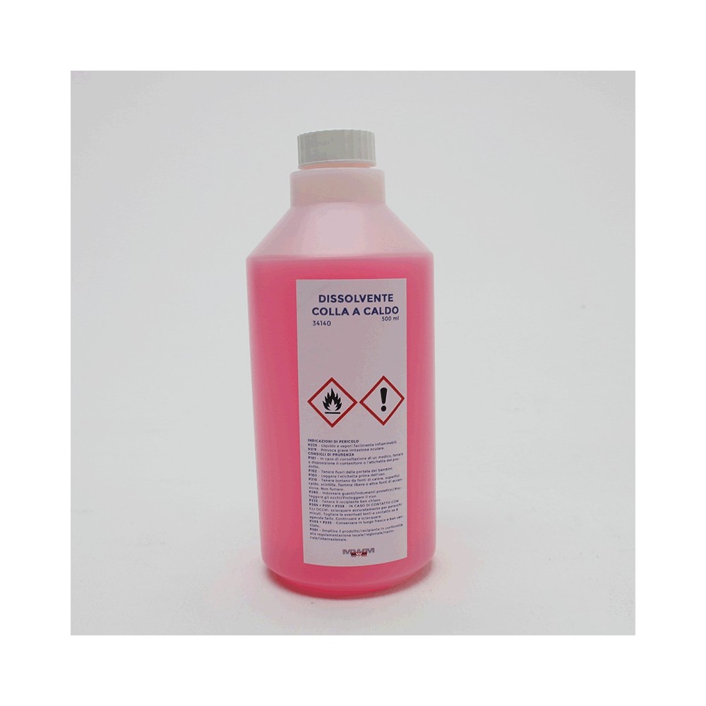 !!promo!! dissolvant pour colle a chaud installation - bouteille 500 ml