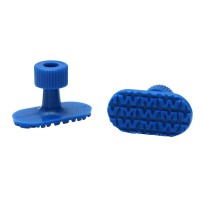 !!promo!! Kit 10 Blue Oval Zuignappen High Traction Mm 16X32
