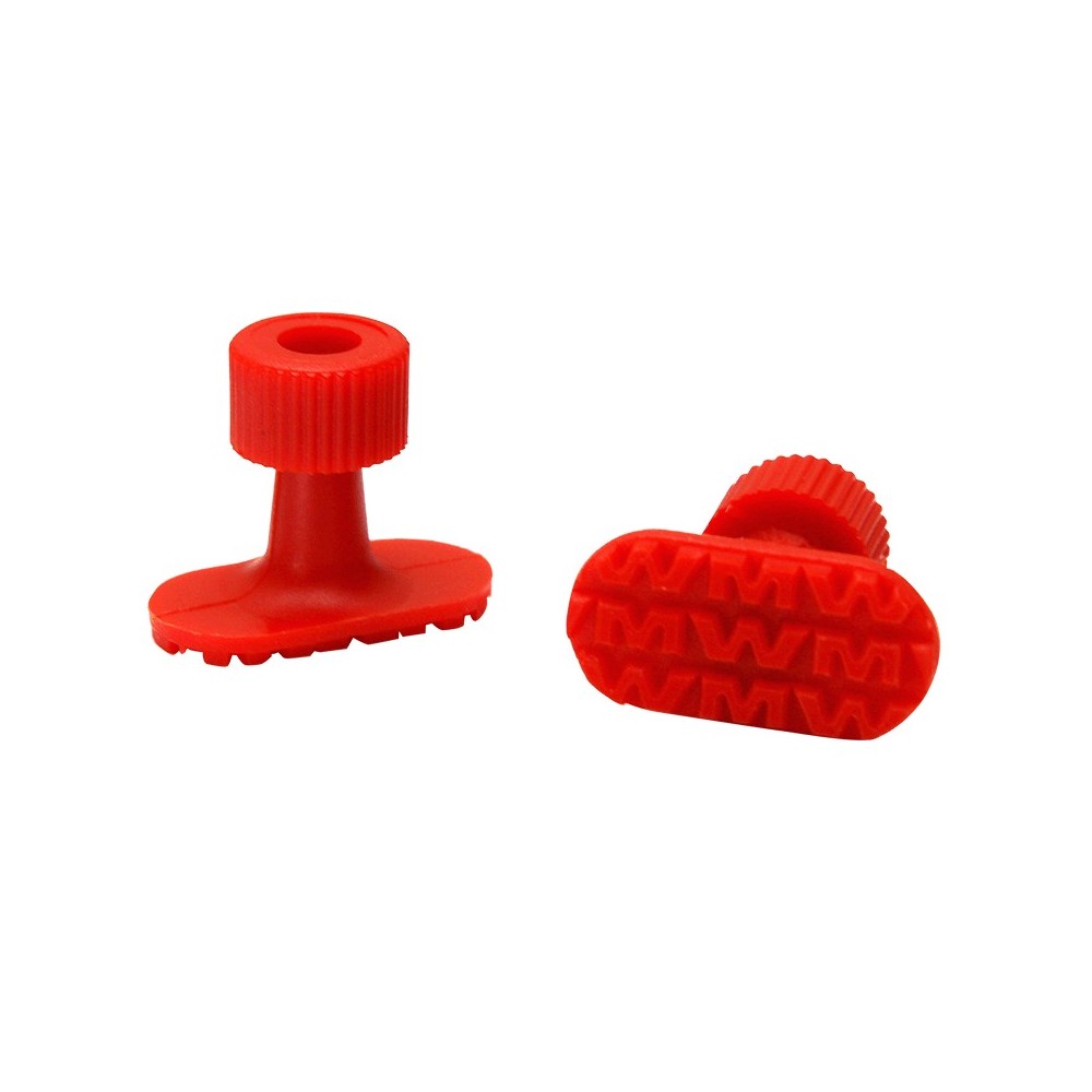 !!promo!! kit 10 rouge ovale ventouses high traction mm 13x26