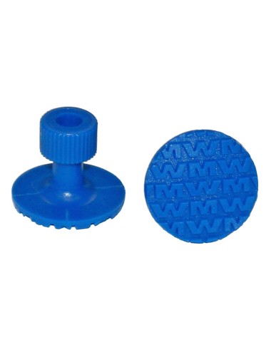 !!! PROMO !!!  Kit 10 Blauwe Ronde Zuignappen High Grip D.26