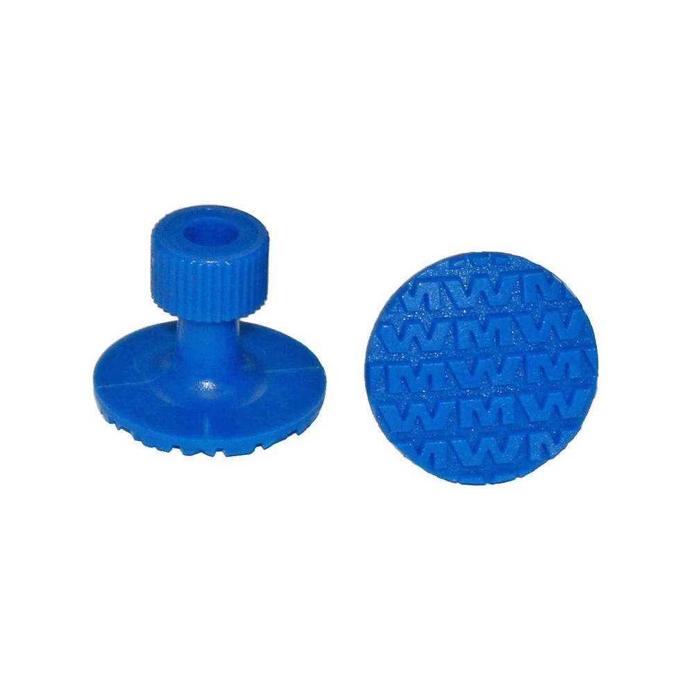 !!promo!! Kit 10 Blauwe Ronde Zuignappen High Grip D.26