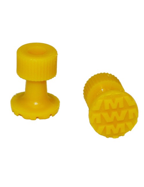 !!! Promo !!! kit 10 ventouses rond jaune high grip d.16