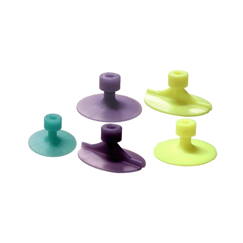 kit 25 ventousesmasse différentes formes (5x5 formes)