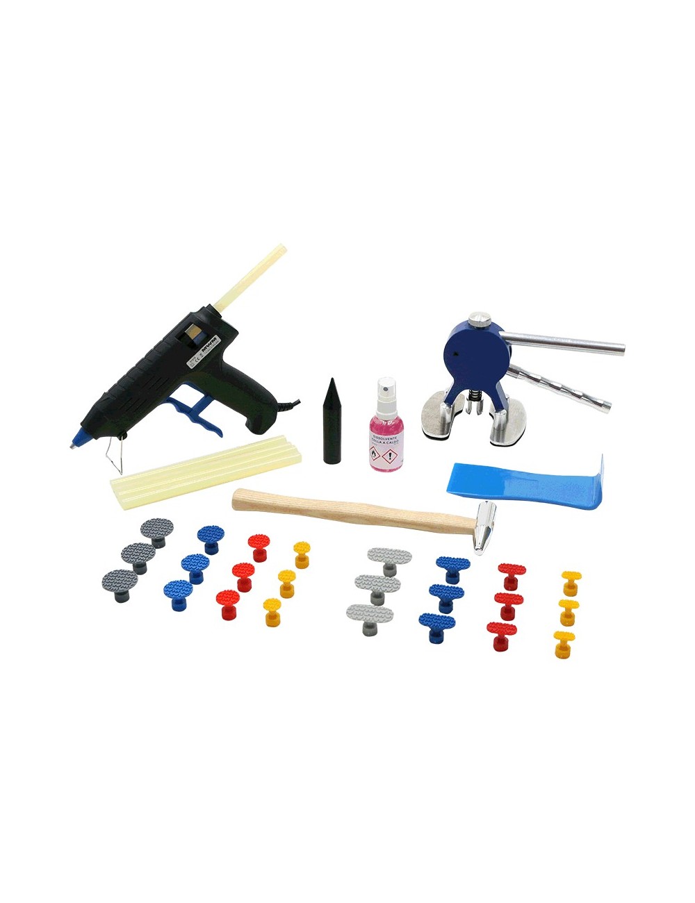 !!! PROMO !!! octopuller kit met zuignappen, lijm en accessoires