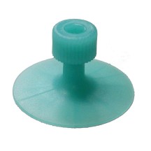 10 Blauwe Ronde Zuignappen D.36