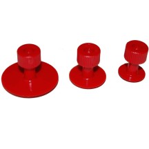 kit 15 zuignappen sferische ronde vorm (5x11 / 16/21)