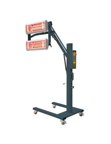 Infrarooddroger 2 X 1000 Kw, Hydraulische Heffing