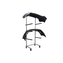 Support basculant pour la peinture de capots et portes
