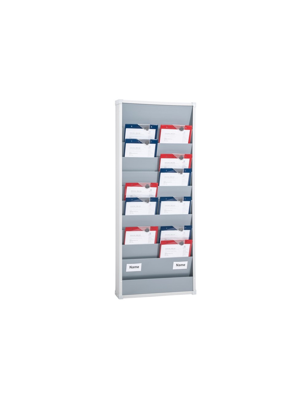 Plan- En Organisatiebord, 554 X 900 Mm, Rails 6, Blanco Opschrift