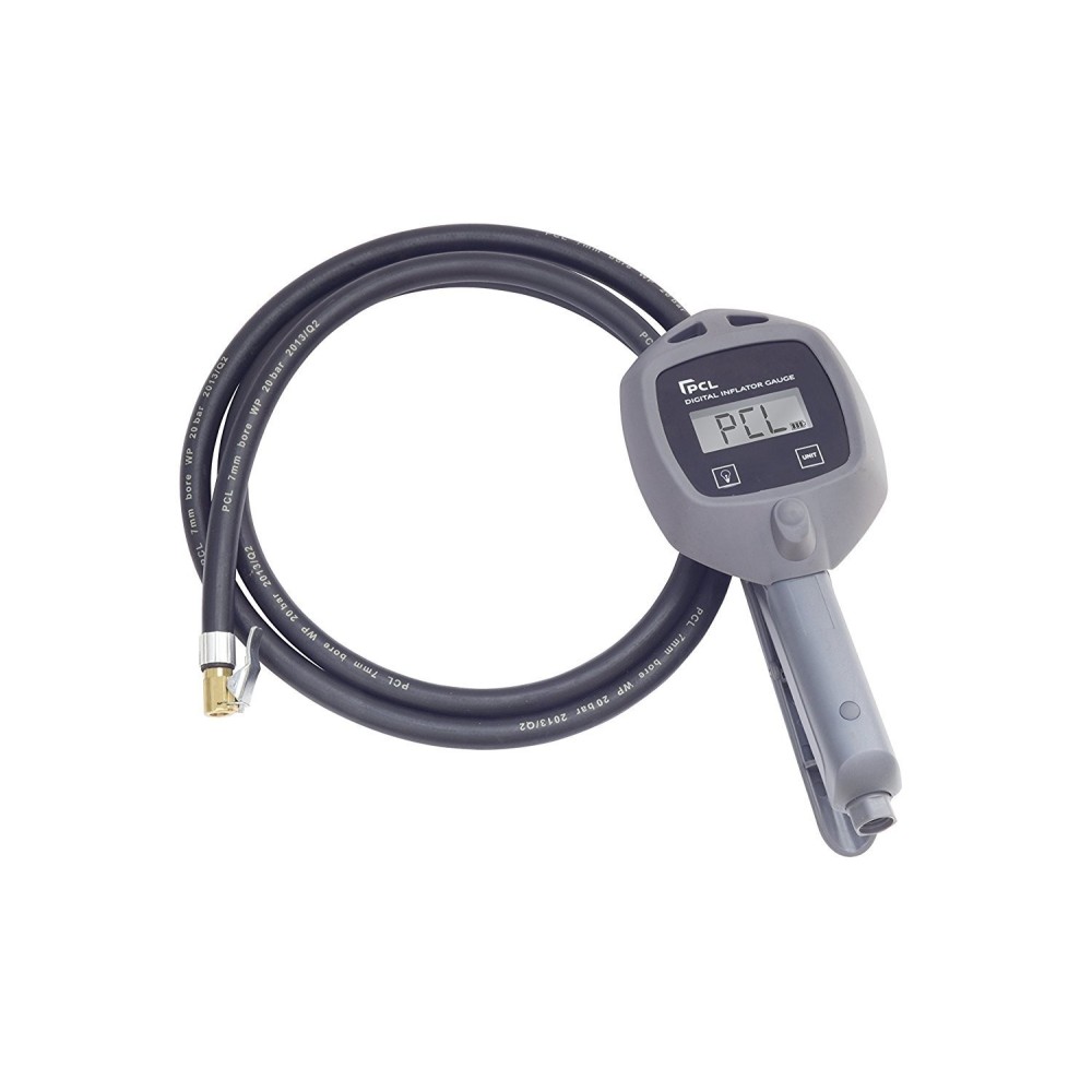 !! Promo!! Gonfleur de pneus avec écran LCD, 0 - 12 bar, 1,8 m de flexible