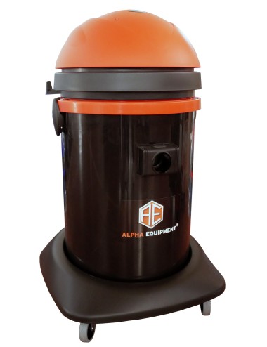 Aspirateur monophasé – 1 moteur double étage – eau/poussière – Cuve 77 L