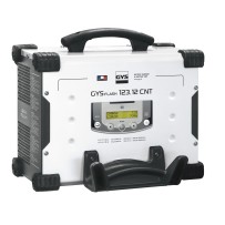  !!! promo !!! Chargeur De Batterie Gysflash 123.12 Cnt Fv (Cables 5,0M)