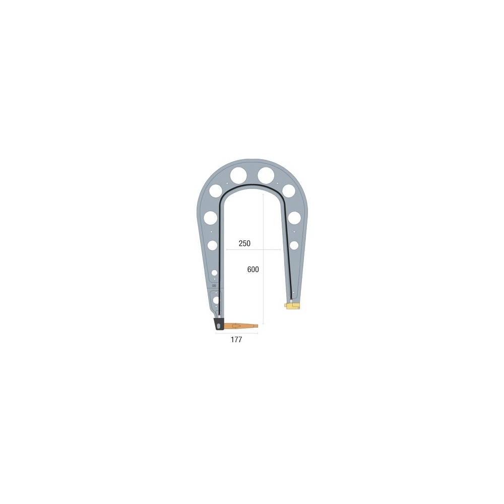 G5 Isole Arm + Muurbeugel