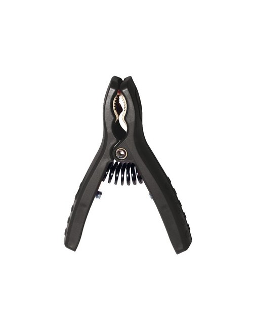 Black Insulated Curved Clamp 120A