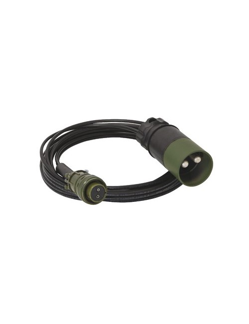 Cables 5.0M - 4Mm² Nato/ 2Pin Male Connector For Gysflash Xtrem