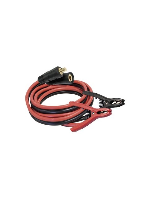 Cables 5.0M - 25Mm² + Clamps For Gysflash Pro (Dinse)