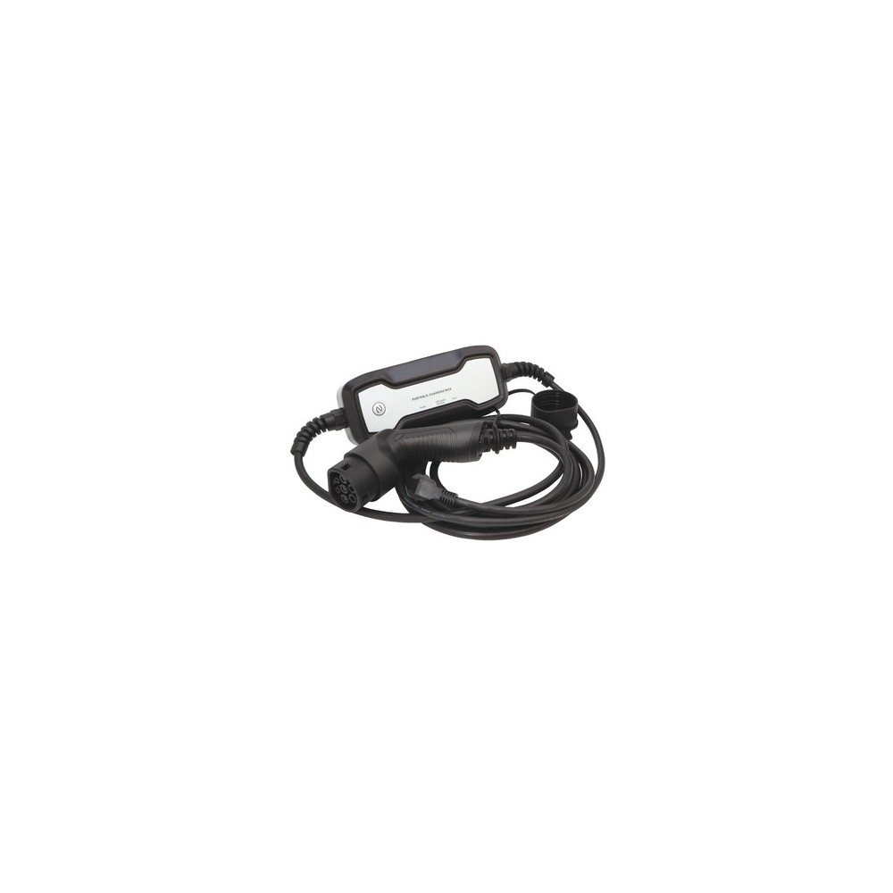 Câble de charge VE - Prise 16 A / T2 - 5 m - 10 A / 16 A AJUSTABLE 1ph 3.6 kW