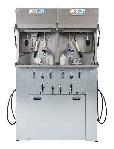 Nettoyeur de pistolet pour eau et solvent