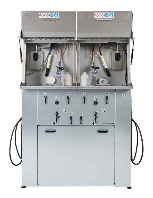 Nettoyeur de pistolet pour eau et solvent