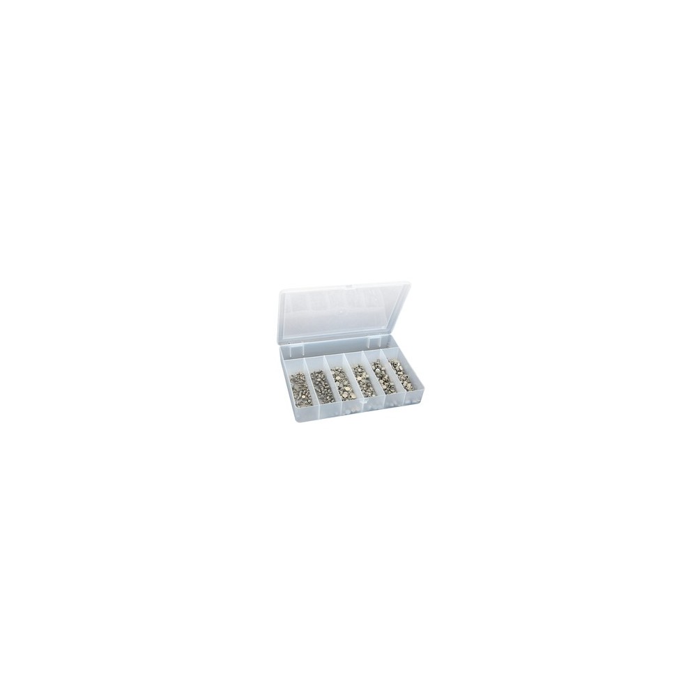 !!! Promo !!! Doos Met 6 X 50 Zelfborende Klinknagels (Ø 3,3 En 5,3 Mm)