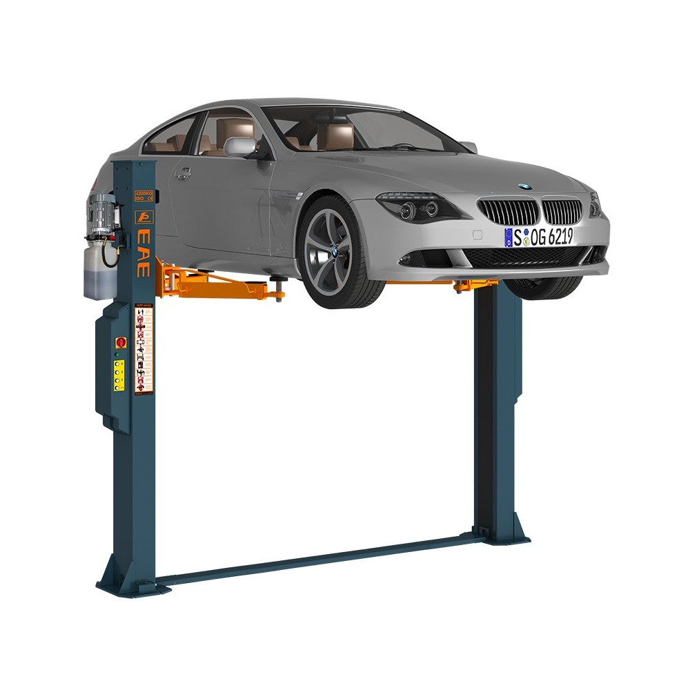 Elektro-Hydraulische 2-Palenbrug, Met Basis, Hefvermogen 4,2T