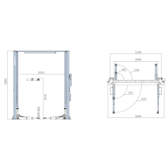 2 paal asymmetric 4t