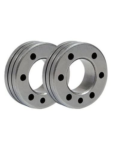 Set Of 2 Rollers Type C - Cored Wire Steel Ø 1.6/2.0
