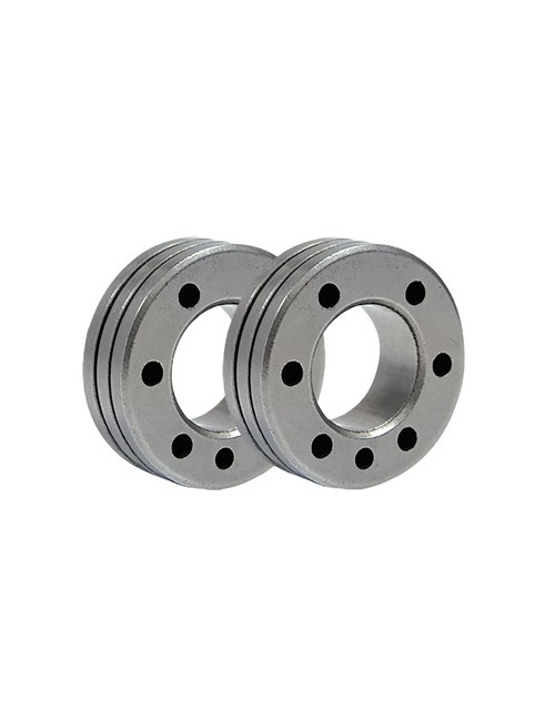 Set Of 2 Rollers Type C - Cored Wire Steel Ø 1.6/2.0