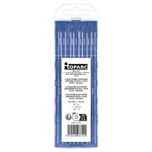 10 Wolfraam Lanthaan Elektroden Wl20 Ø2,4 - Blauw (Ac / Dc - Alu / Staal)