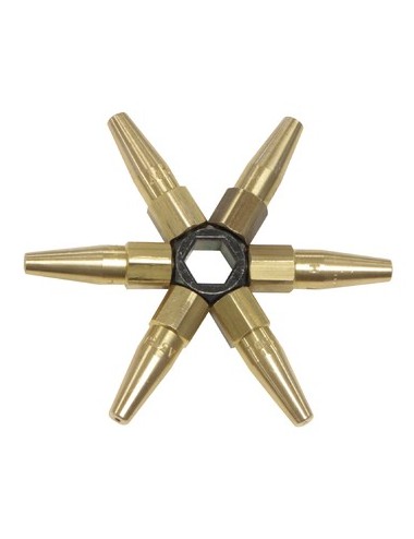 Set Of 7 Welding Nozzles (40 To 400 L/H)