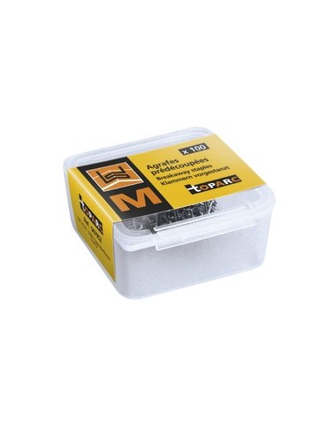 100 External Angle Breakaway Staples (M)