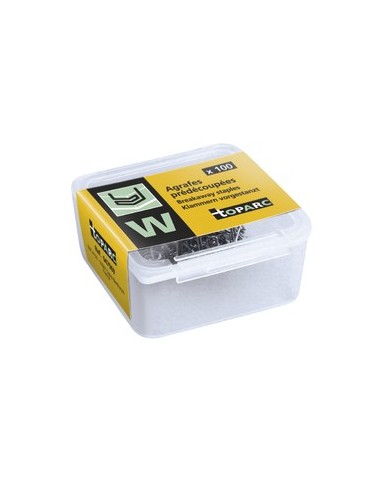 100 Internal Angle Breakaway Staples (W)