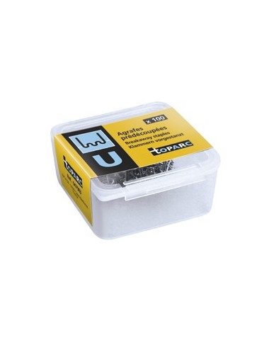 100 Crack Alignment Breakaway Staples (U)