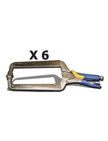 6 Locking Pliers - Long Nose