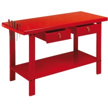!! promo !! Etabli avec 2 tiroirs - 1500 x 640 x 880 mm - Capacité 1500 kg