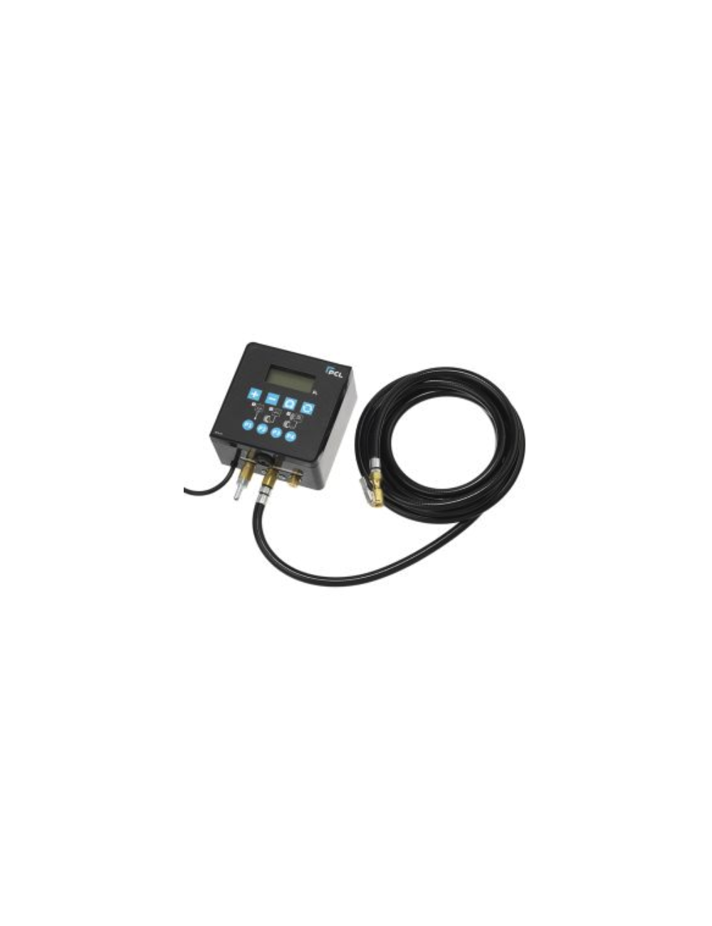 Qube Tyre Inflator 230V, No Plug, 4 Preset Buttons