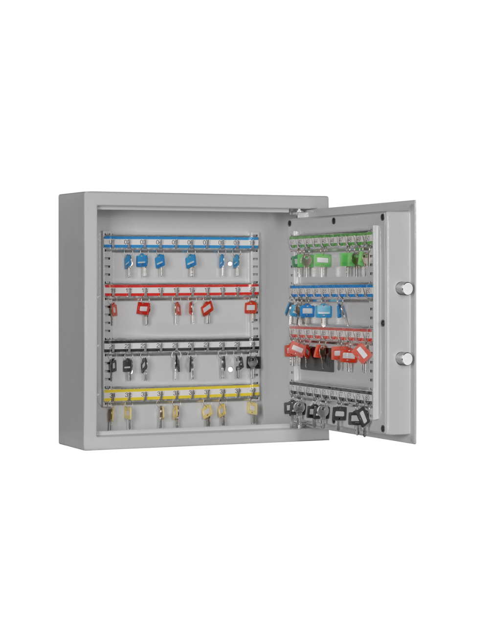 coffres-fort pour le rangement jusqu’à 120 clés. Sleutelkluis voor het opbergen van maxi