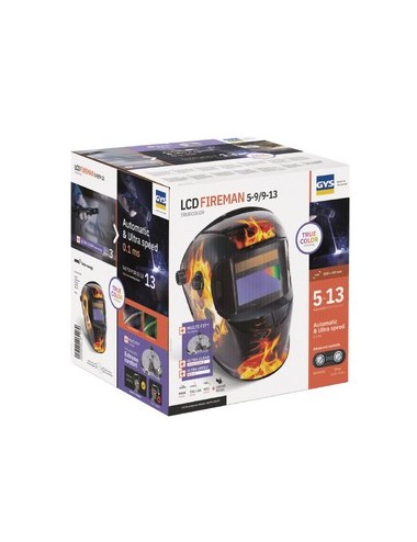 True Color Brandweerman 9/13 Lcd-Masker