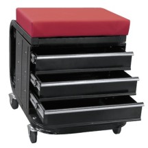 !!promo!! Tabouret pour atelier - 3 tiroirs