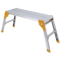 !!promo!! Marche pieds pliable alu (85x30x49cm)