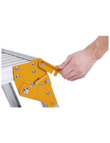 Marche pieds pliable alu (85x30x49cm)