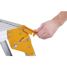 !!promo!! Marche pieds pliable alu (85x30x49cm)